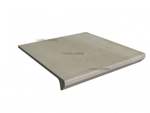 Ступень прямая стуктурная с капиносом SCANDIANO BEIGE 30×33см.¶ Ступень прямая стуктурная с капиносом SCANDIANO BEIGE 30x33см.¶ — изображение 1