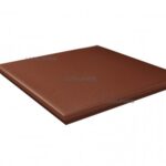 Ступень угловая структурнаяс капиносом NATURAL ROSA DURO 33x33см. ¶