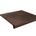 Ступень прямая стуктурная с капиносом SEMIR BEIGE 30x33см.¶
