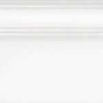 FME032R Плинтус Беллони белый матовый обрезной 20x40