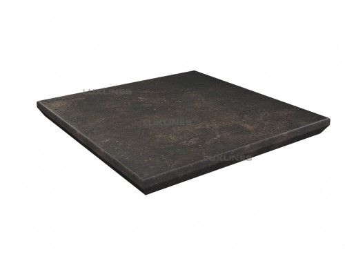 Ступень угловая с капиносом SCANDIANO BROWN 33×33 Ступень угловая с капиносом SCANDIANO BROWN 33x33 — изображение 1