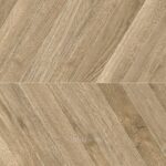 Волнат Шеврон светлый / Walnut Chevron Light D120251M Керамогранит матовый карвинг 1200x600 (2 шт в
