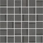 MM13132 Декор Гварди 1 мозаичный антрацит матовый обрезной 30x30