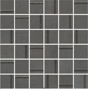 MM13132 Декор Гварди 1 мозаичный антрацит матовый обрезной 30×30