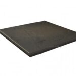 Ступень угловая стуктурная с капиносом SEMIR GRAFIT 33x33см.¶