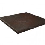 Ступень угловая стуктурная с капиносом SEMIR BROWN 33x33см.¶