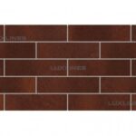 Плитка фасадная структурная TAURUS BROWN ELEWANCJA 24,5x6,58 см.¶