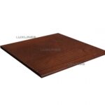 Ступень прямая рифленая TAURUS BROWN 30x30