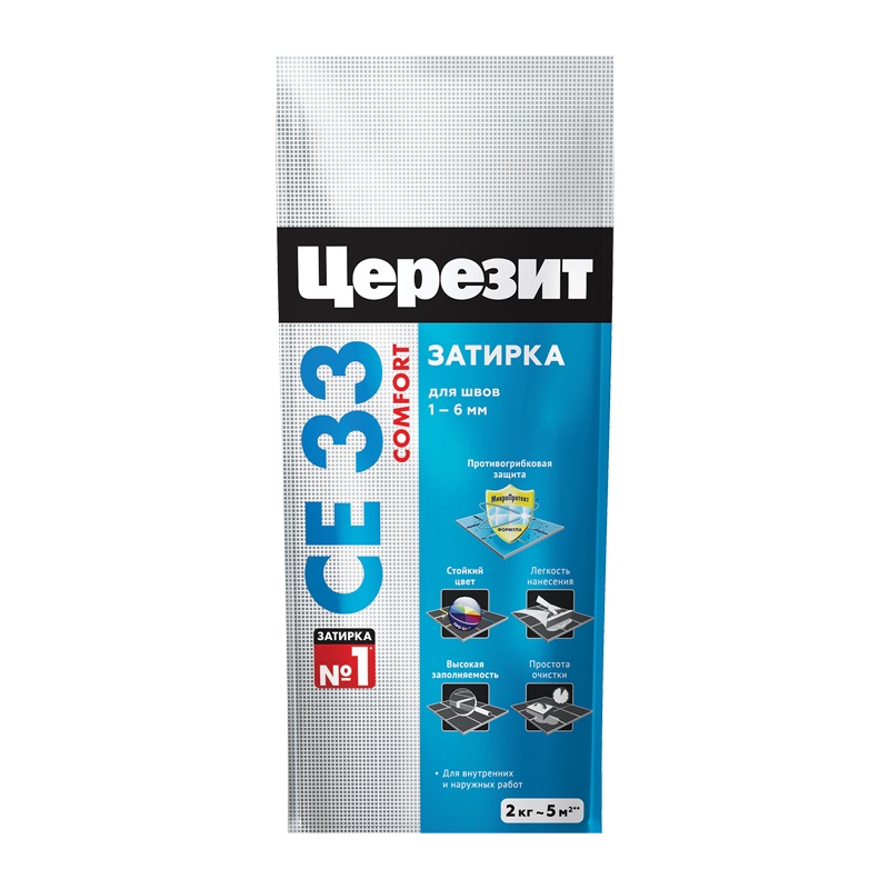Ceresit CE33/2кг Затирка сиена Ceresit CE33/2кг Затирка сиена — изображение 1